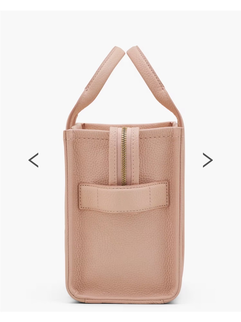 Marc Jacobs Dusty Pink Pebbled Leather The Tote Bag - Picture 9 of 15